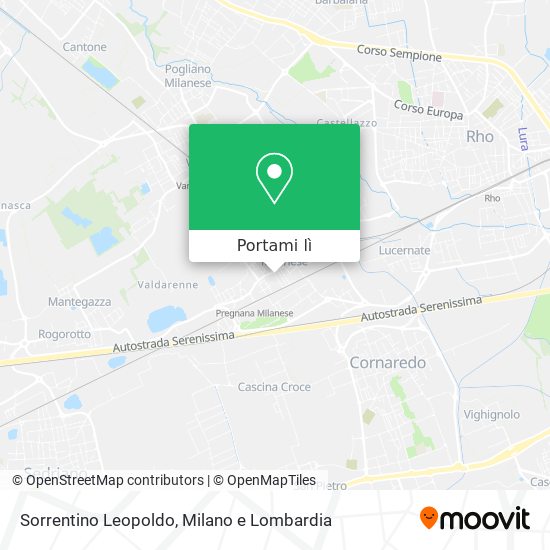 Mappa Sorrentino Leopoldo