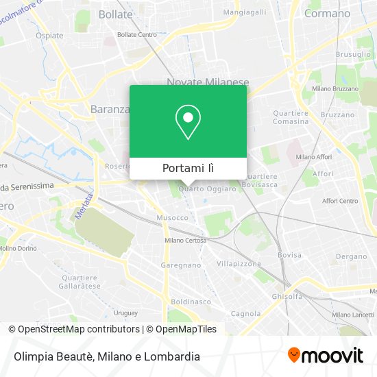 Mappa Olimpia Beautè