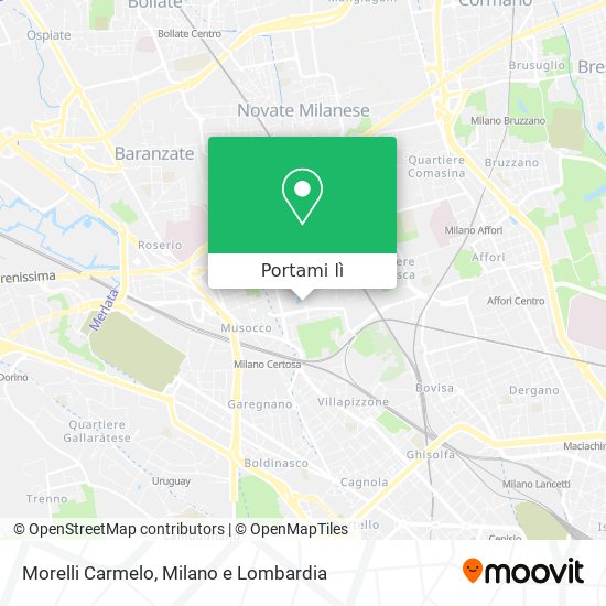 Mappa Morelli Carmelo