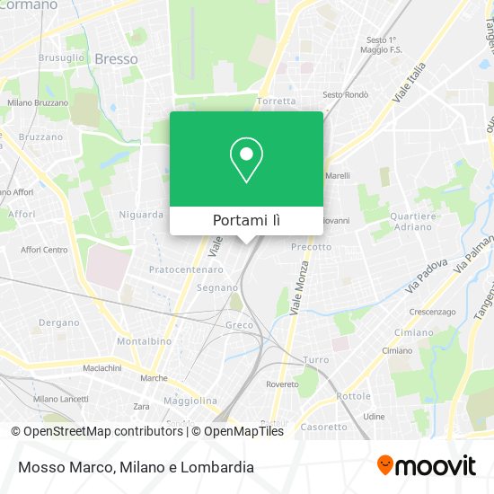 Mappa Mosso Marco
