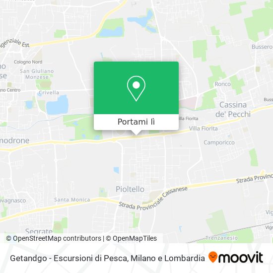 Mappa Getandgo - Escursioni di Pesca