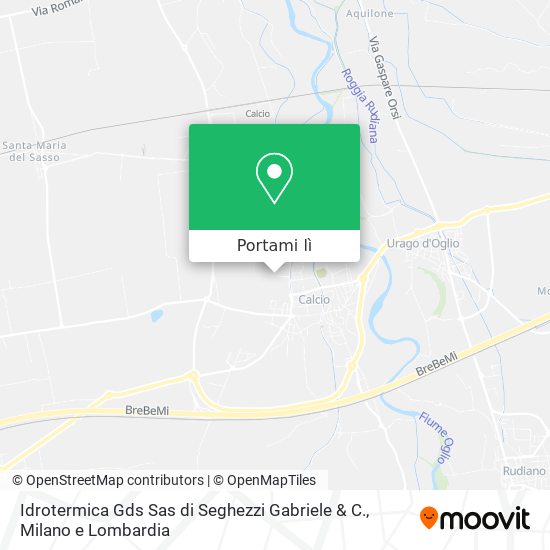 Mappa Idrotermica Gds Sas di Seghezzi Gabriele & C.