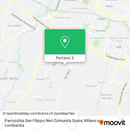 Mappa Parrocchia San Filippo Neri Comunita Suore