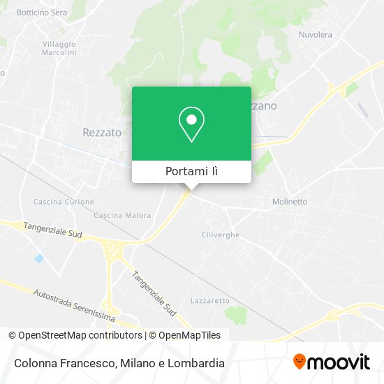 Mappa Colonna Francesco