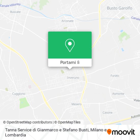 Mappa Tanna Service di Gianmarco e Stefano Busti