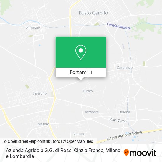 Mappa Azienda Agricola G.G. di Rossi Cinzia Franca