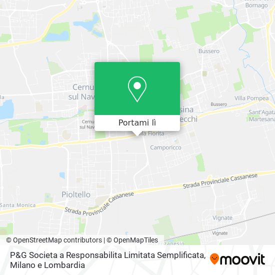 Mappa P&G Societa a Responsabilita Limitata Semplificata
