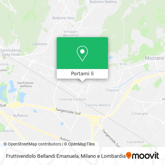 Mappa Fruttivendolo Bellandi Emanuela