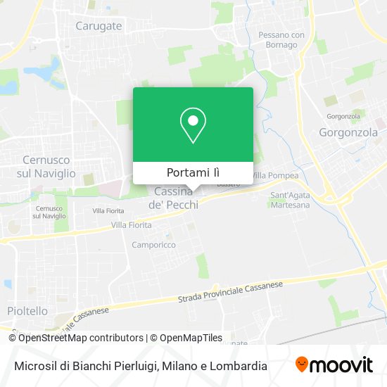 Mappa Microsil di Bianchi Pierluigi