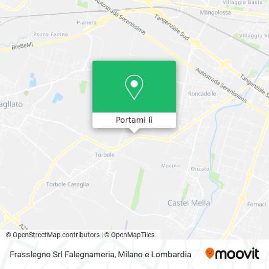 Mappa Frasslegno Srl Falegnameria