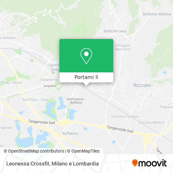 Mappa Leonessa Crossfit