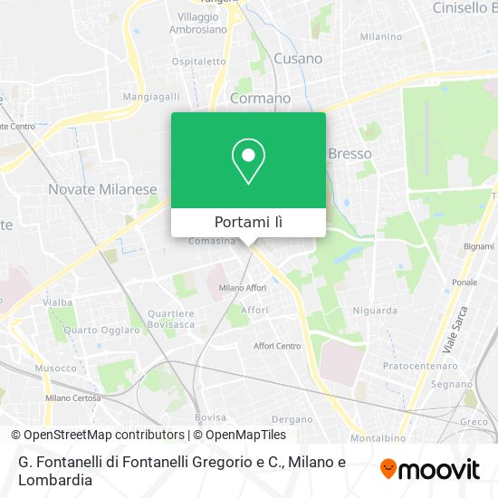 Mappa G. Fontanelli di Fontanelli Gregorio e C.