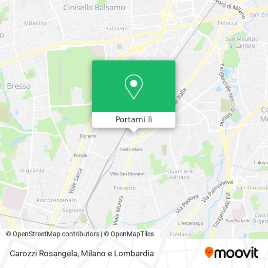 Mappa Carozzi Rosangela