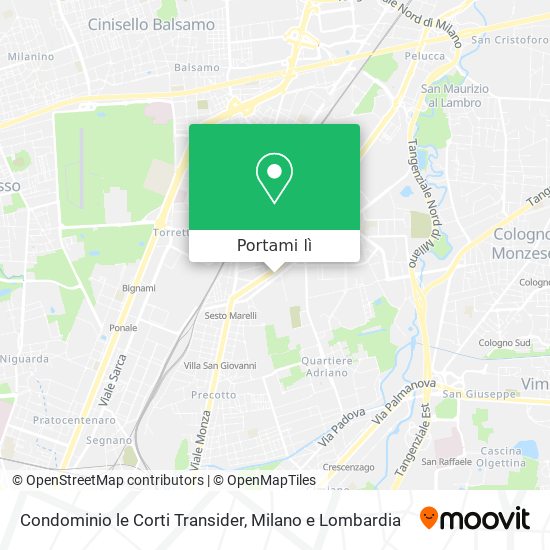 Mappa Condominio le Corti Transider