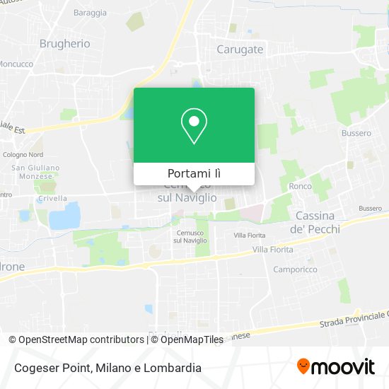 Mappa Cogeser Point