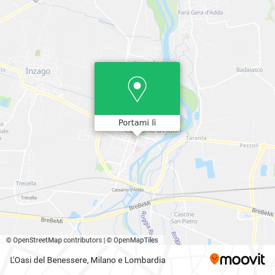 Mappa L'Oasi del Benessere