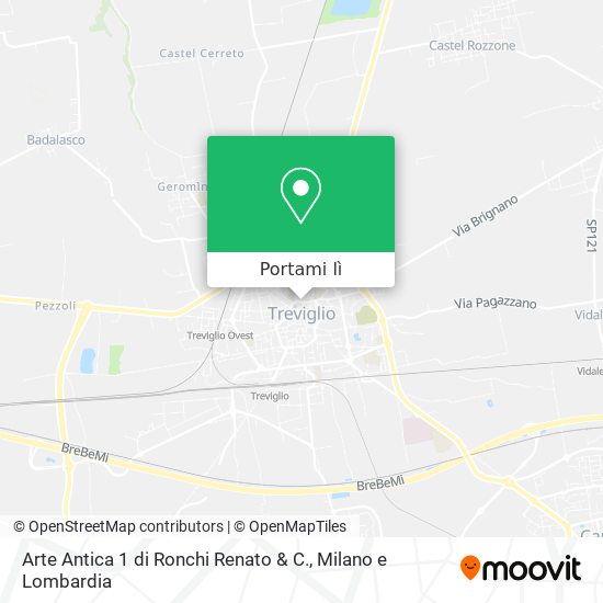 Mappa Arte Antica 1 di Ronchi Renato & C.