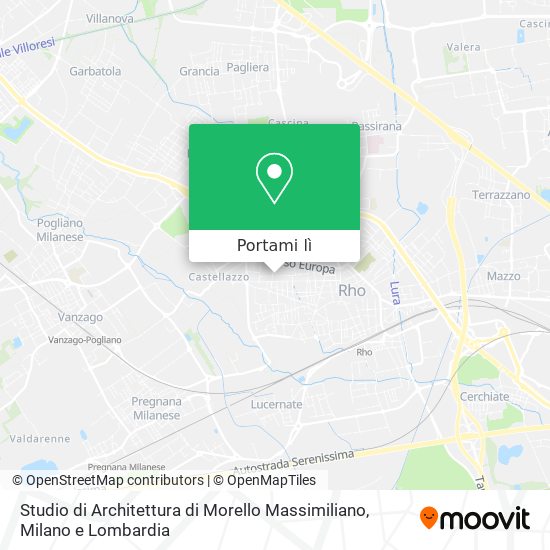 Mappa Studio di Architettura di Morello Massimiliano