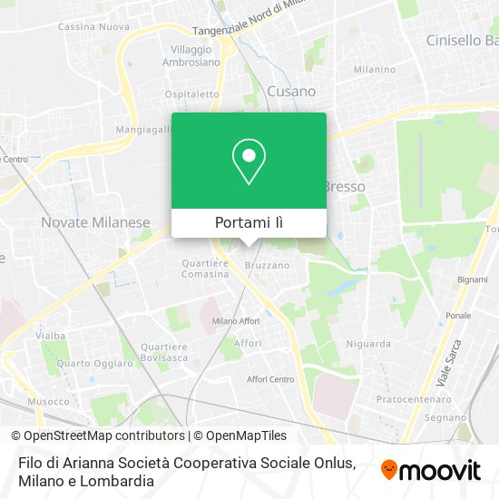Mappa Filo di Arianna Società Cooperativa Sociale Onlus