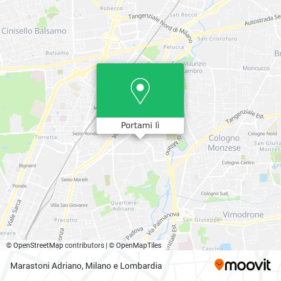 Mappa Marastoni Adriano