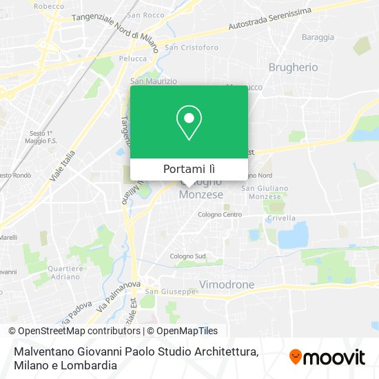 Mappa Malventano Giovanni Paolo Studio Architettura