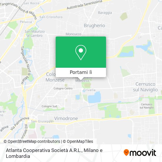 Mappa Atlanta Cooperativa Società A.R.L.