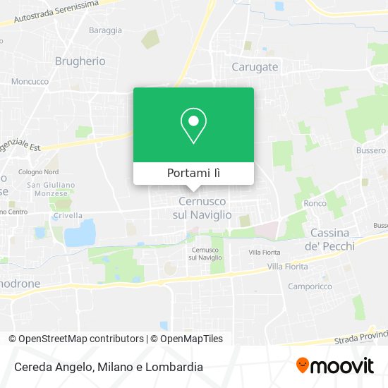 Mappa Cereda Angelo