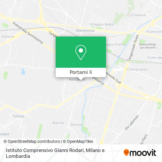 Mappa Istituto Comprensivo Gianni Rodari