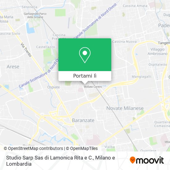 Mappa Studio Sarp Sas di Lamonica Rita e C.
