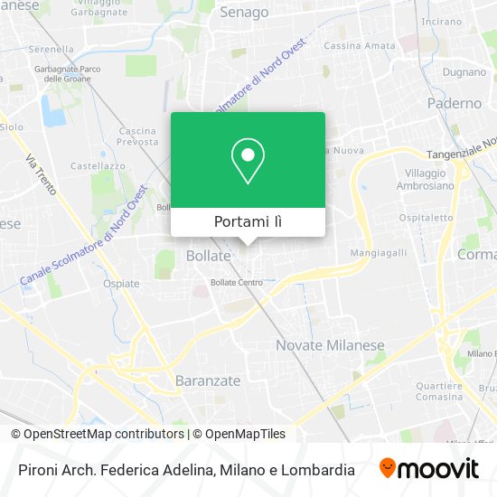 Mappa Pironi Arch. Federica Adelina