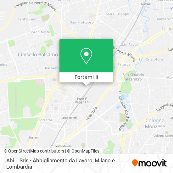 Mappa Abi.L Srls - Abbigliamento da Lavoro
