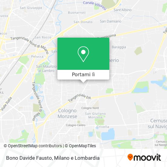 Mappa Bono Davide Fausto