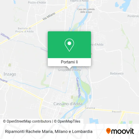 Mappa Ripamonti Rachele Maria