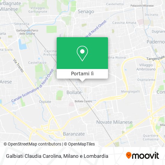 Mappa Galbiati Claudia Carolina