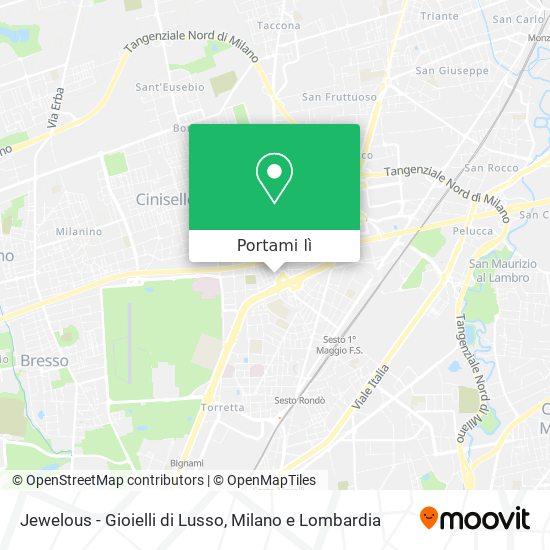 Mappa Jewelous - Gioielli di Lusso