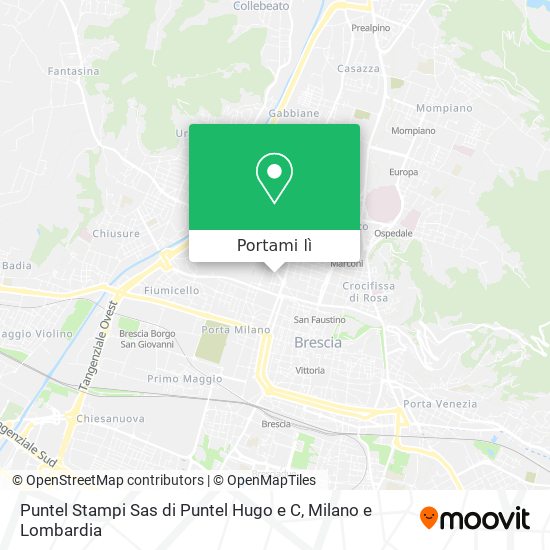 Mappa Puntel Stampi Sas di Puntel Hugo e C