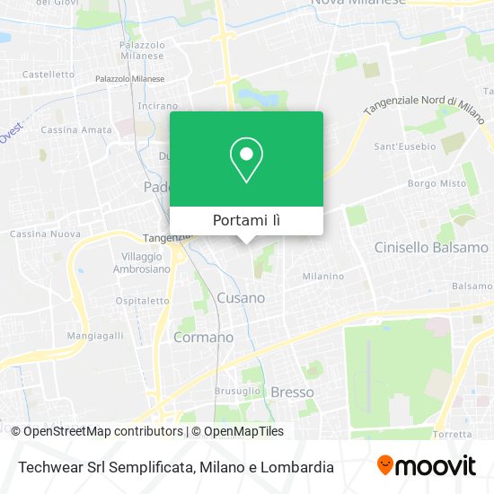 Mappa Techwear Srl Semplificata
