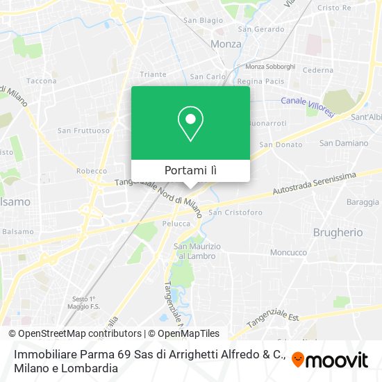 Mappa Immobiliare Parma 69 Sas di Arrighetti Alfredo & C.
