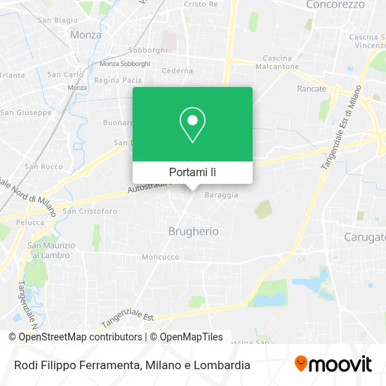 Mappa Rodi Filippo Ferramenta