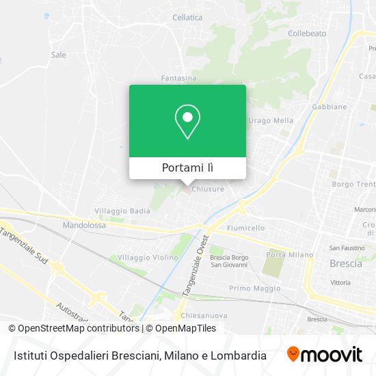 Mappa Istituti Ospedalieri Bresciani