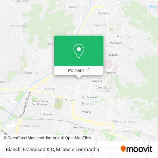Mappa Bianchi Francesco & C