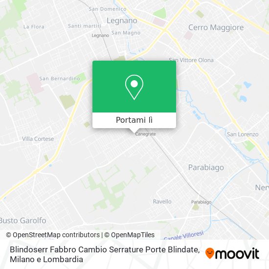 Mappa Blindoserr Fabbro Cambio Serrature Porte Blindate