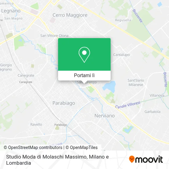 Mappa Studio Moda di Molaschi Massimo