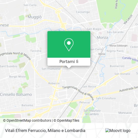 Mappa Vitali Efrem Ferruccio