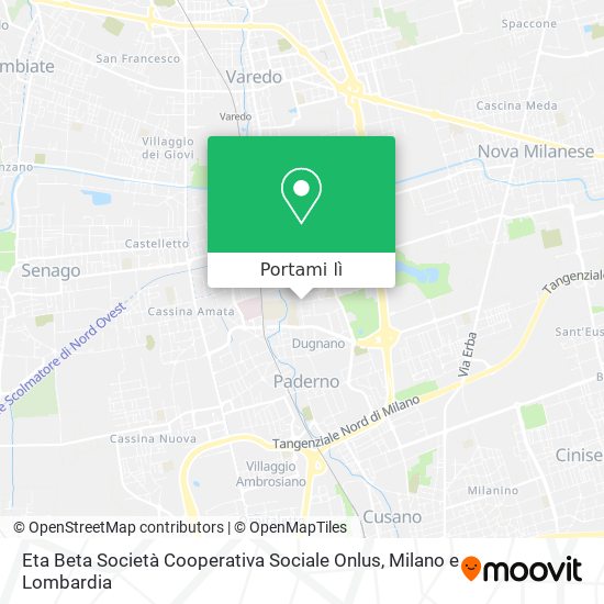 Mappa Eta Beta Società Cooperativa Sociale Onlus