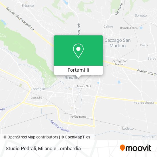 Mappa Studio Pedrali