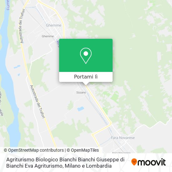 Mappa Agriturismo Biologico Bianchi Bianchi Giuseppe di Bianchi Eva Agriturismo