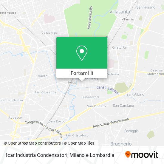 Mappa Icar Industria Condensatori