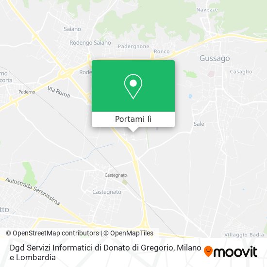 Mappa Dgd Servizi Informatici di Donato di Gregorio