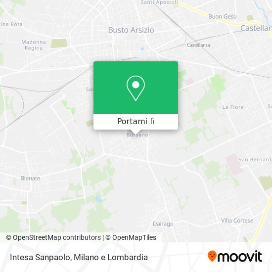 Mappa Intesa Sanpaolo